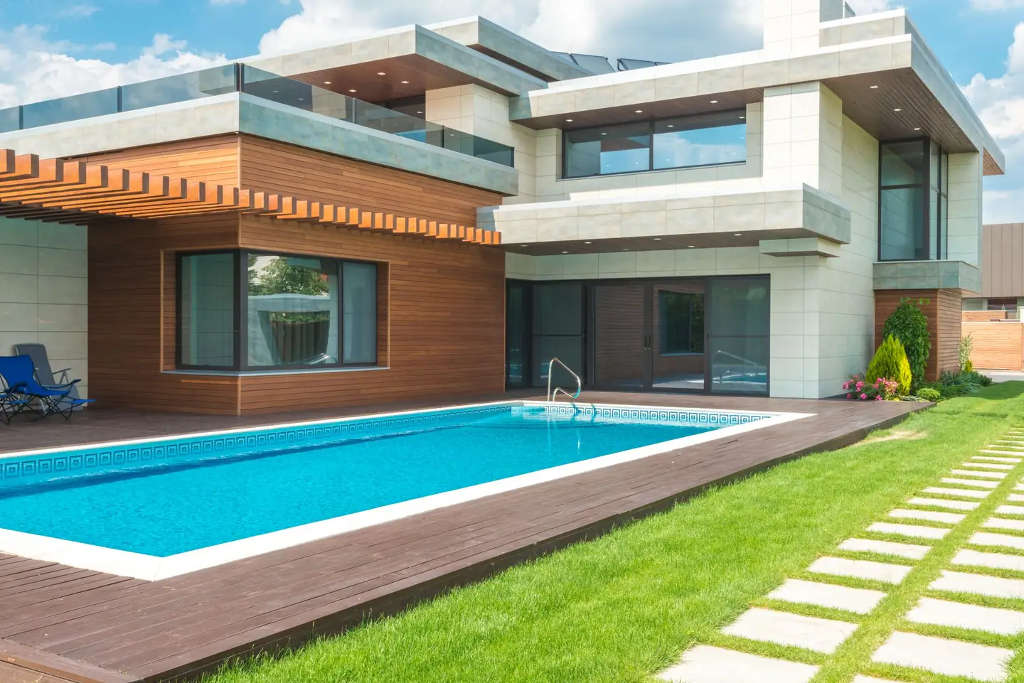 Swimming pool built in New Lambton Heights, NSW